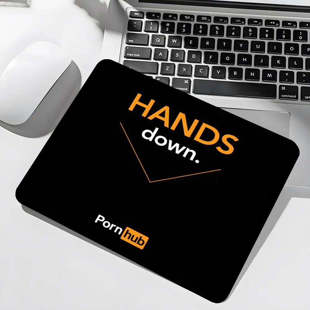 P-Porn-hubs-Tumble-P-Pornhubs Mouse Pad Gamer Large Size Office Desk Protector Mat 450x400X2MM Waterproof Desktop Mouse Pad