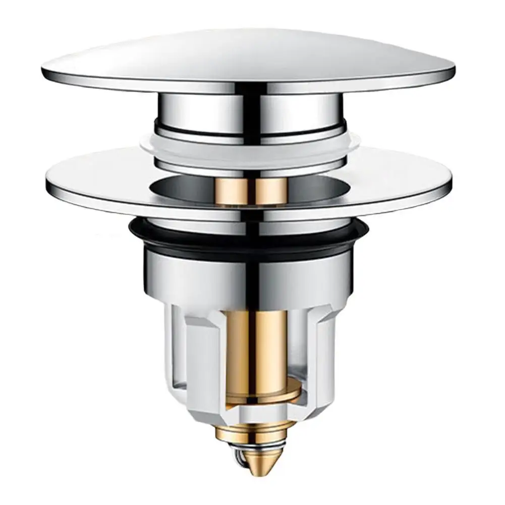 

1 Leak Proof Toilet Washbasin Accessory Press Type Deodorizing Washbasin Leak Proof Spring Core Dewater Filter