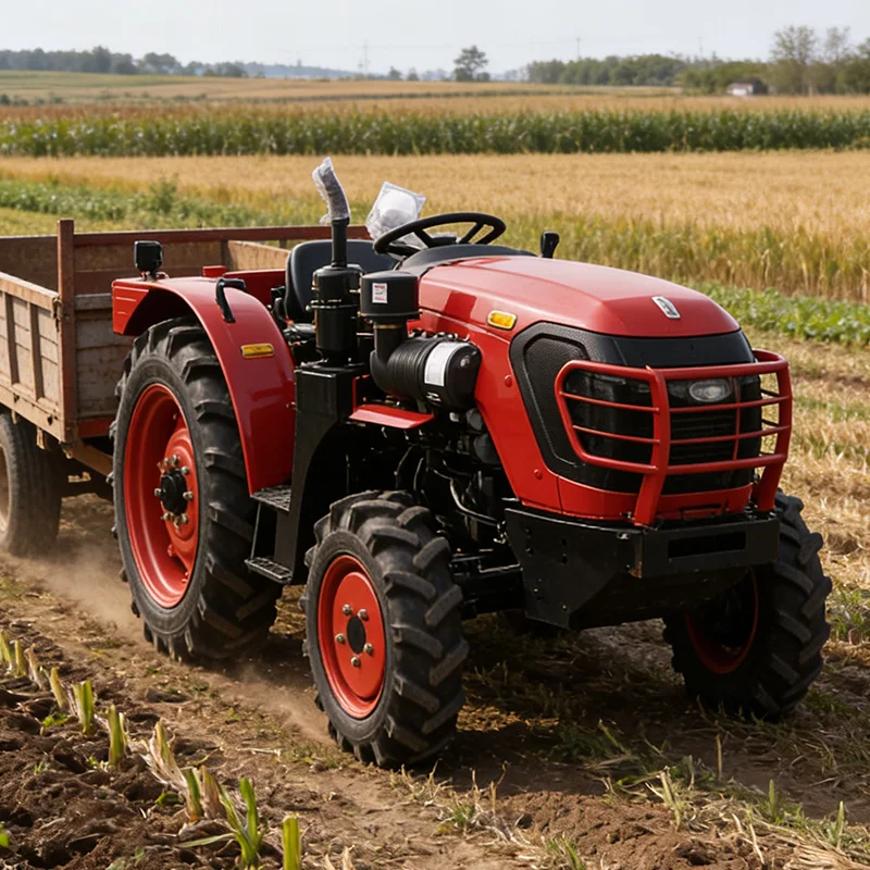 

Customized Ride-On Wheel Rotary Tiller & Small Plowing Machine, Multi-Functional for Four-Wheel Tractor and Farmland Ditching