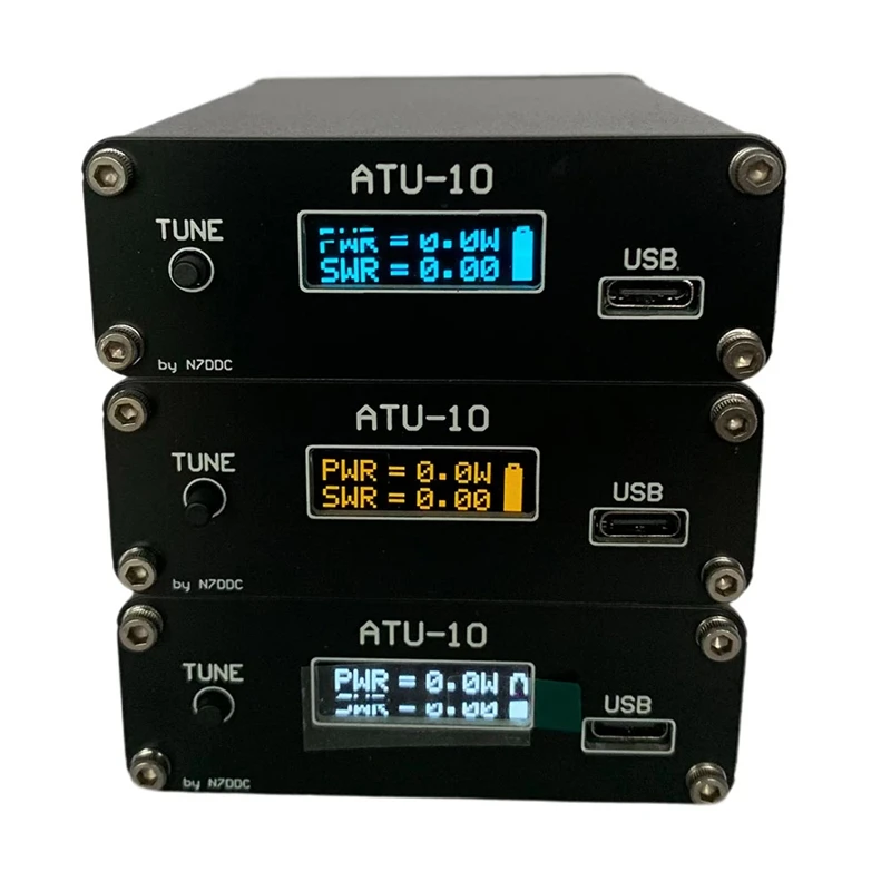 Automático Antenna Tuner, Test Measurement RF Microwave Amplificadores, Tool Parts, ATU-10, ATU10, QRP, N7DDC, 1.6 Versão 1-15W