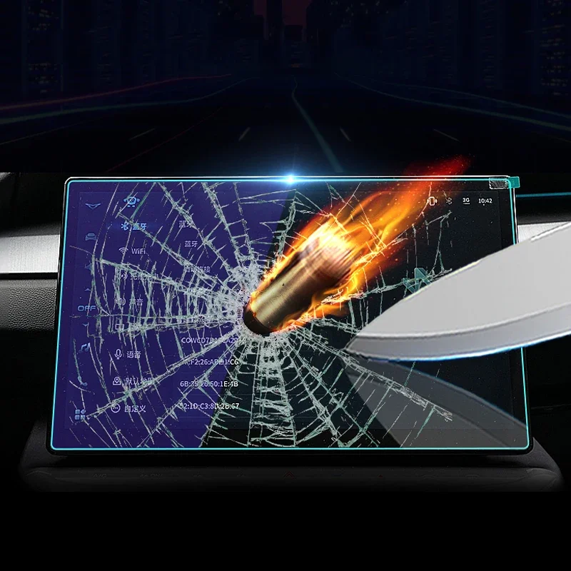 For KAIYI X7 2023 2024 2025 Car GPS Navigation Screen Protect Nano Film Auto Dashboard Display Sticker Interior Accessory