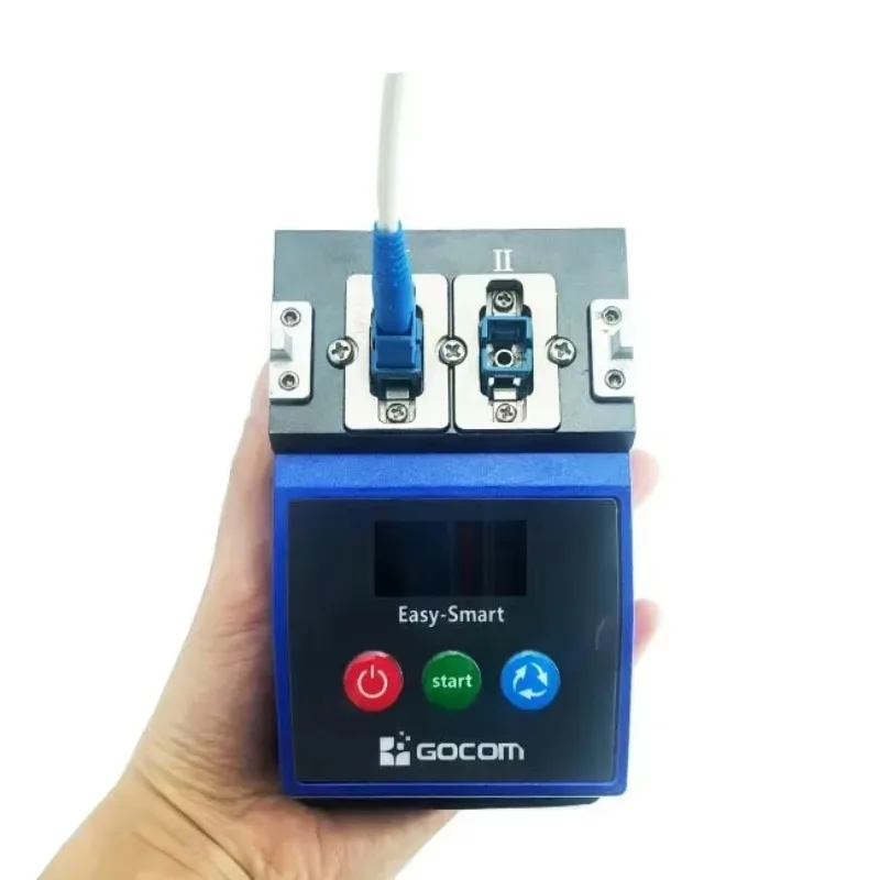NEU Auf Lager GOCOM Easy Smart M05B FTTH Tragbare SC UPC Stecker Optische Faser Poliermaschine