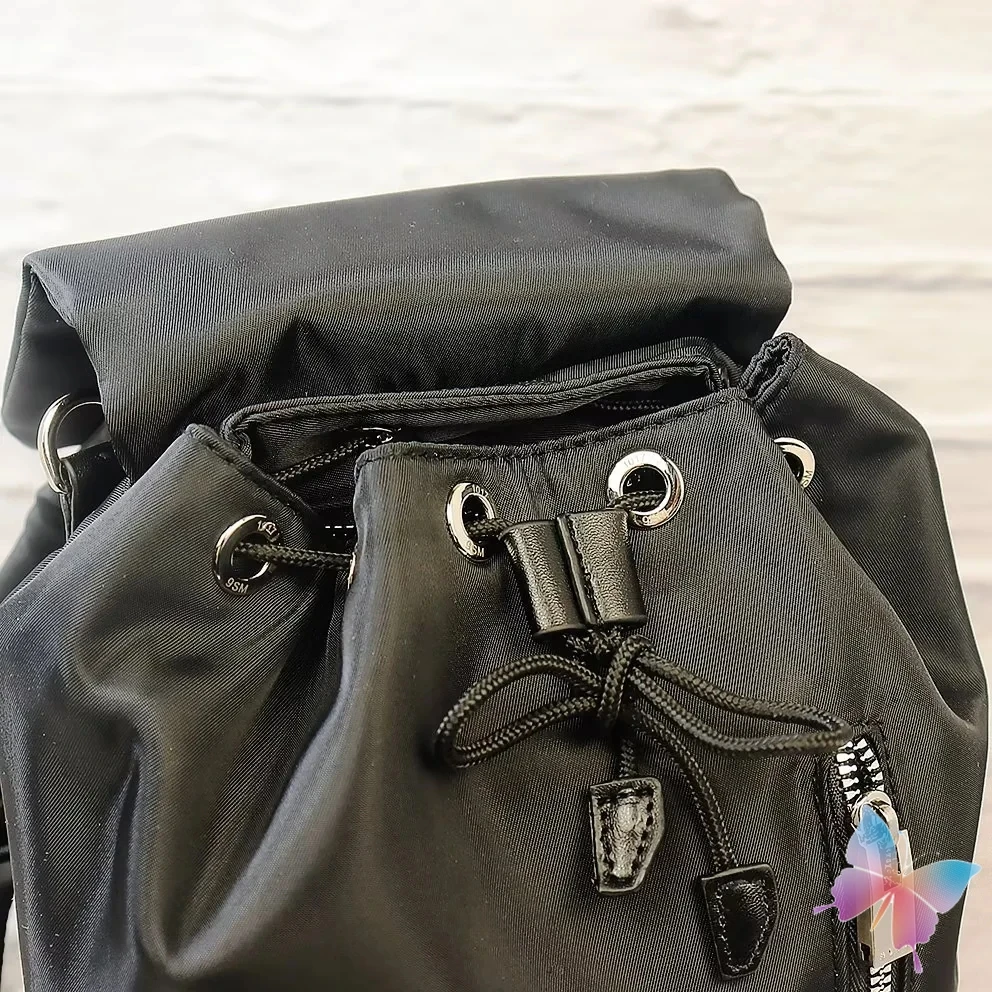 للجنسين 1017 أليكس 9SM أكياس سبائك معدنية التكتيكية مشبك العين حزمة حبل افتتاح النايلون الأسود قابل للتعديل حزام الكتف على ظهره