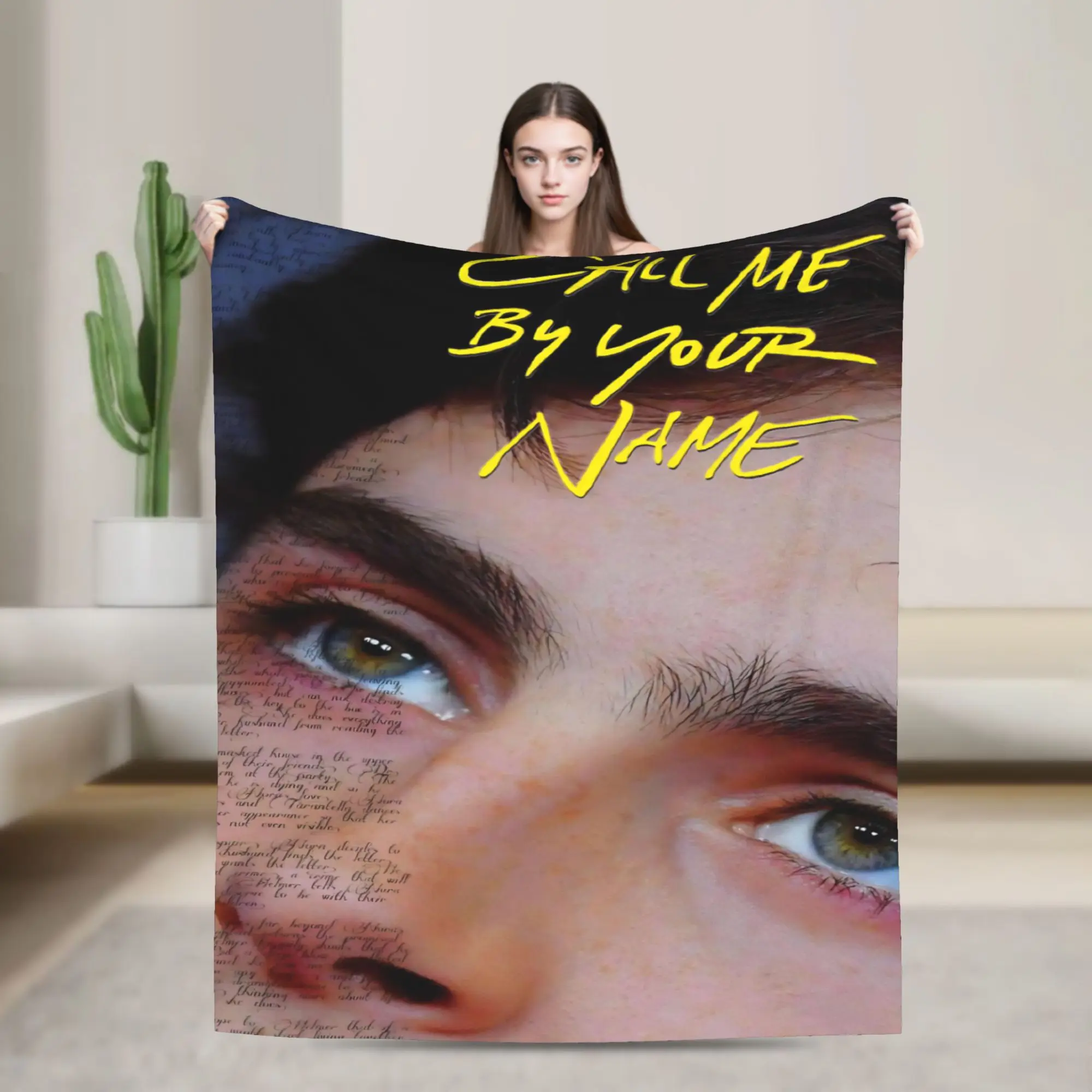 Call Me by Your Name Blanket Multiple Sizes Super Soft and Warm  Throw Blankets for Couch Sofa and Bed