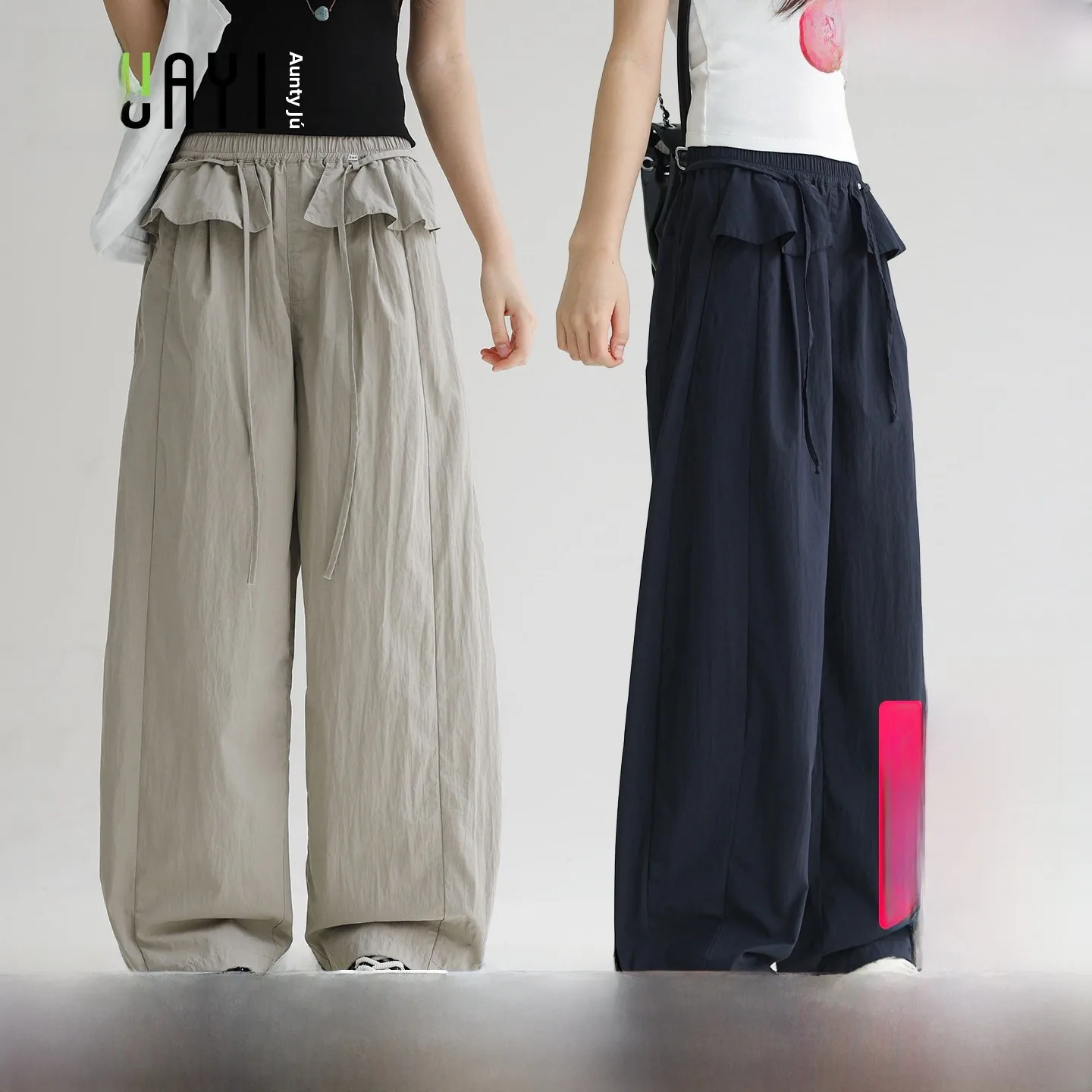pantalons-fins-d'ete-de-style-coreen-pour-filles-pantalons-longs-decontractes-pour-collegiennes-et-adolescentes-taille-elastique-melange-de-coton