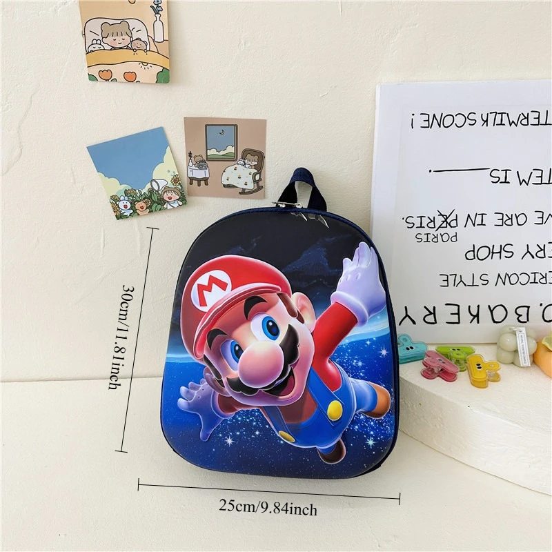 حقيبة ظهر سوبر ماريو بروس كاواي الكرتونية ملحقات ألعاب ماريو هدية صغيرة