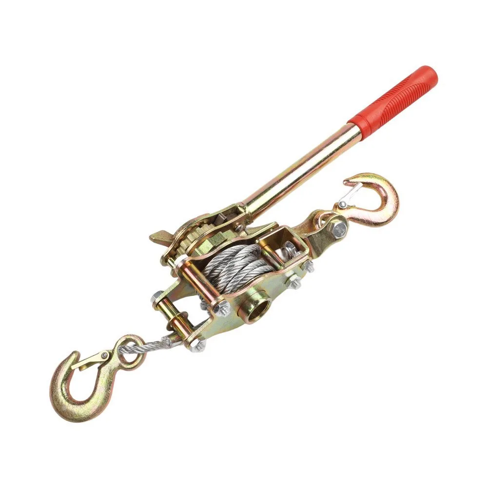 Ratchet Wire Rope Tensioner Cable Puller Hand Tool For Power Line Construction Overhead Work For Steel Wire Tightening