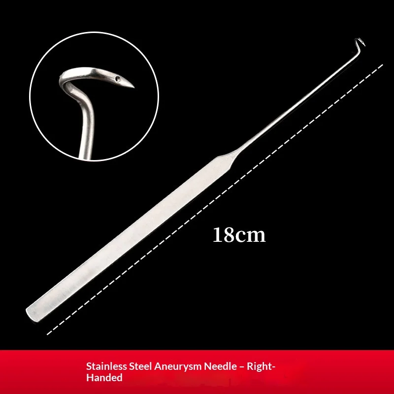 Non Medical use  Puncture Hook Cone Aneurysm Needle, Perforated, Left and Right Eye Type Hemangioma Puncture Needle