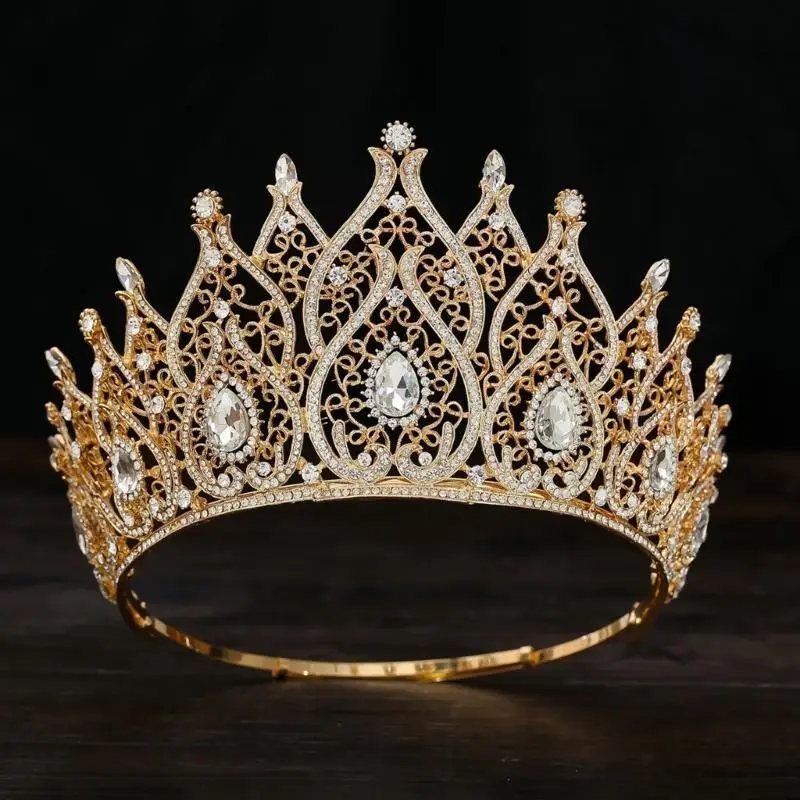 cerceau-cheveux-couronne-luxueux-31bb-robuste-fete-d'anniversaire-spectacle-elegant-goutte-d'eau-costume
