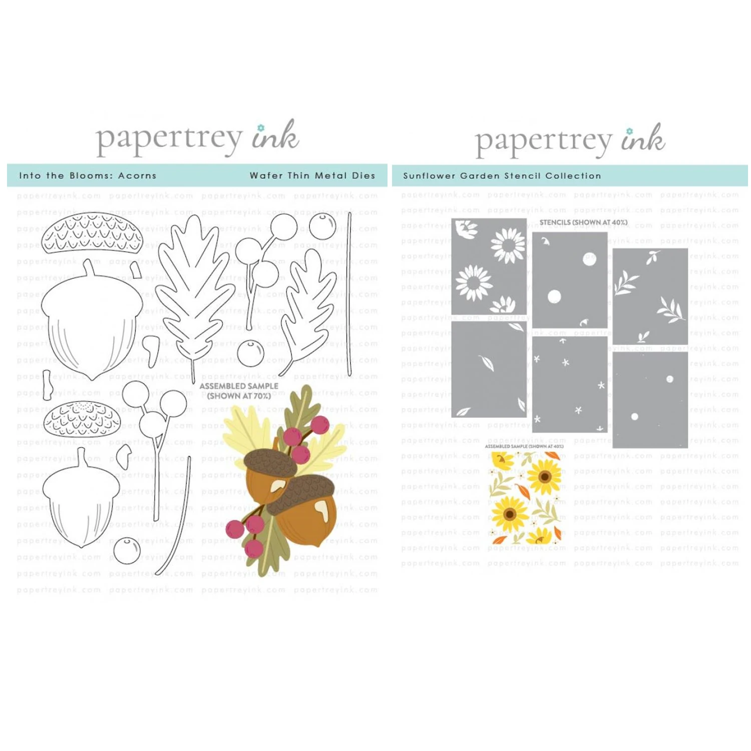 Fall Harvest Hot Foil Plate Acorns Pie New 2025 Cutting Dies Sunflower Garden Stencils Card Scrapbooking Natural Account Craft