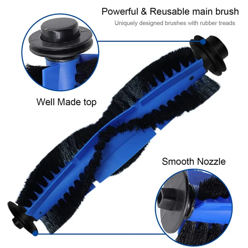 

Classy-Replacement Parts Roller Brush Side Brush HEPA Filters For Proscenic 850T Robotic Vacuum Cleaner Accessories