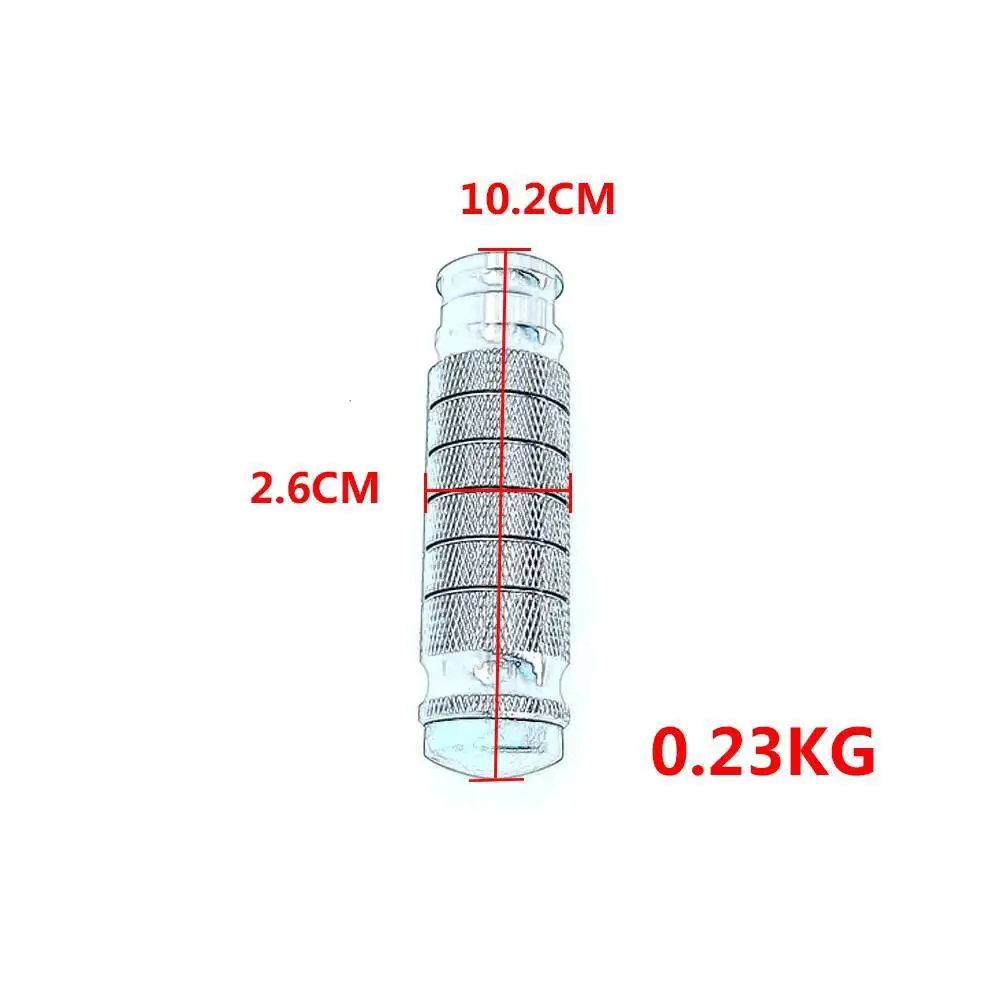 Rest Rear Foot Pair Pedals 1 Motorcycle CNC Pegs M8 6063 Aluminium Refit Durable Universal Footrests Footpegs 102X26x26mm