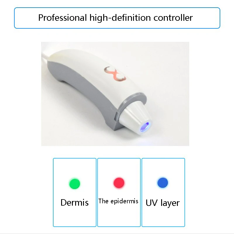 Intelligente huidanalysator Vochtanalysatie Oliegehalte Tester