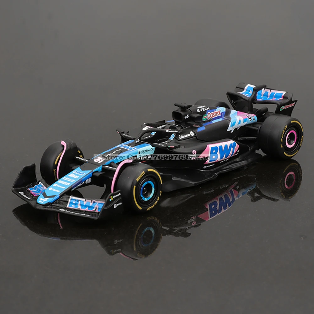 Bburago 1:43 Alp F1 Takımı A524 2024 # 10\'lu Pierre Gasly # 31 Esteban Ocon Alaşım Araba Döküm Model Oyuncak Koleksiyonluk rekabet