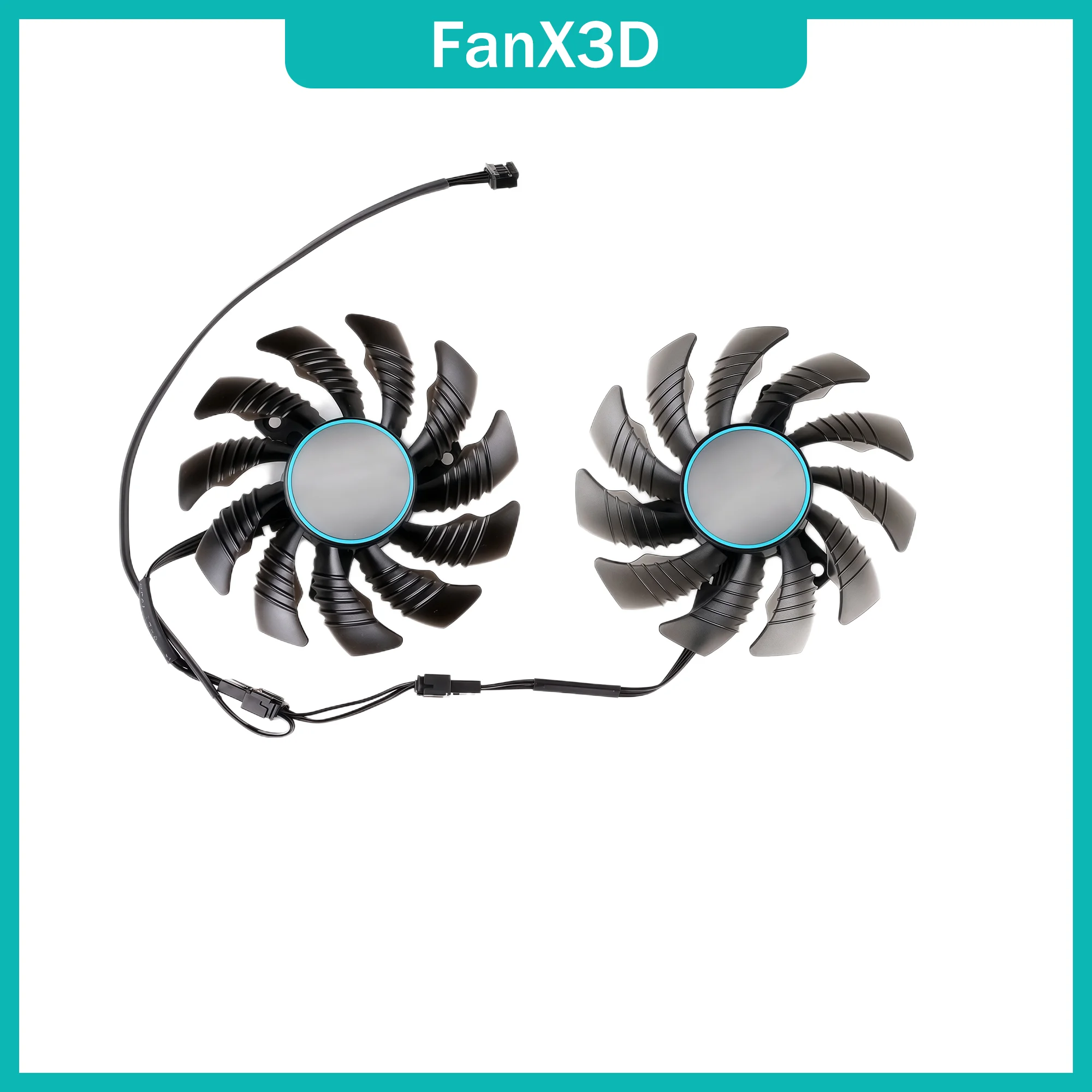 For Use Case GIGABYTE RX 6400 6500 XT RTX 3050 EAGLE Graphics Video Card 78MM T128010SU Cooling Fan
