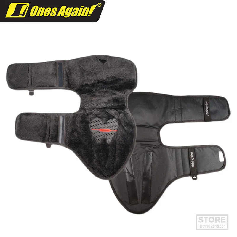 

OnesAgain! Knee Pads Winter Thermal Lining Motorcycle Riding Protection Insulation Cotton With Fleece