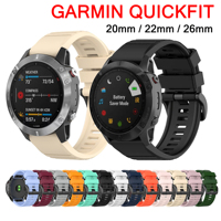For Garmin Fenix 8 E 47MM/Fenix 6X 6 Pro 7X 7 7S 5X 5 Plus/Epix Gen2/Tactix 8/MK2 MK3/Enduro 3 2 Watch Strap QuickFit 20 22 26mm