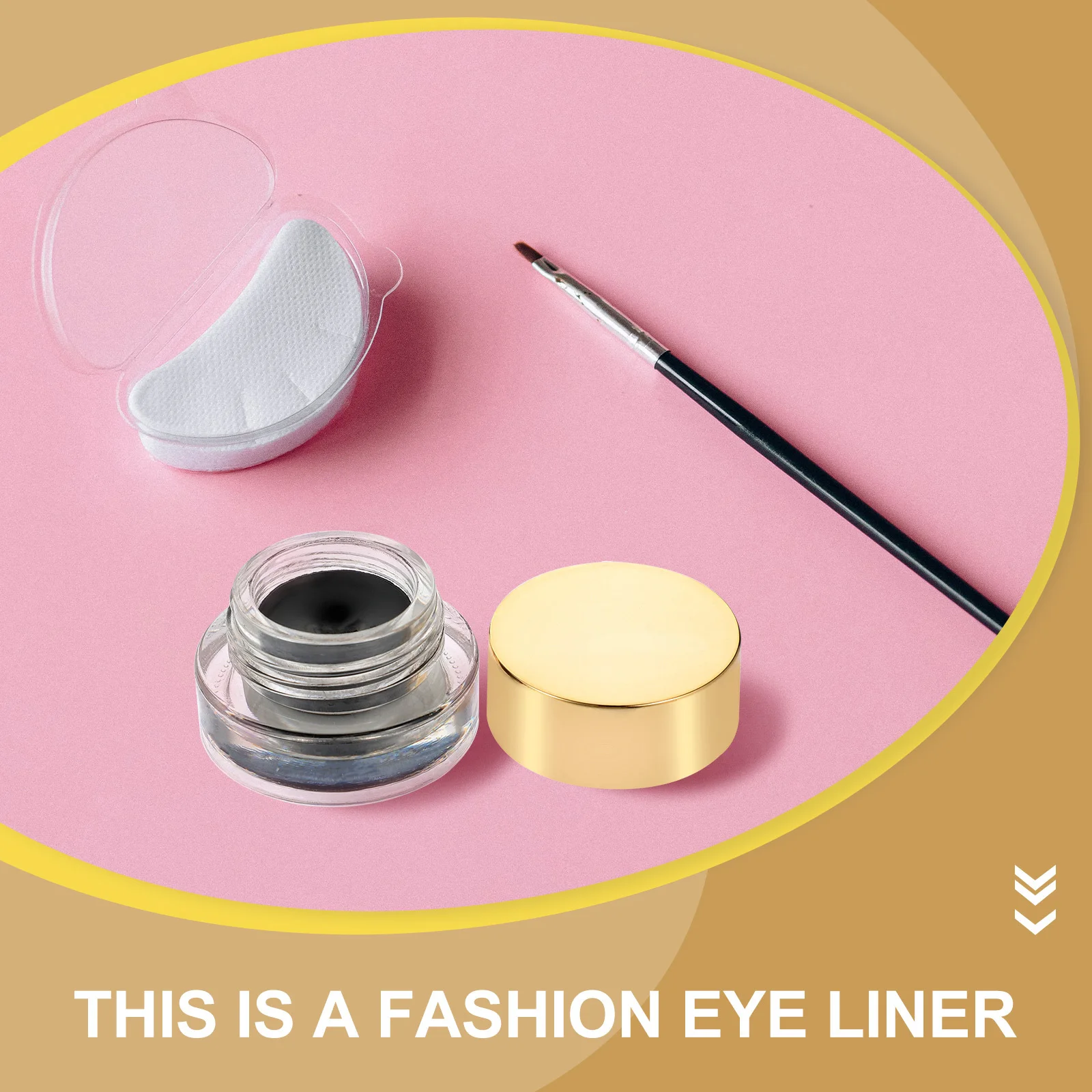 Non-Blooming Waterproof Eyeliner Creamy Formula Lasts All Day Easy Removal with Makeup Remover Ideal for Multiple Uses