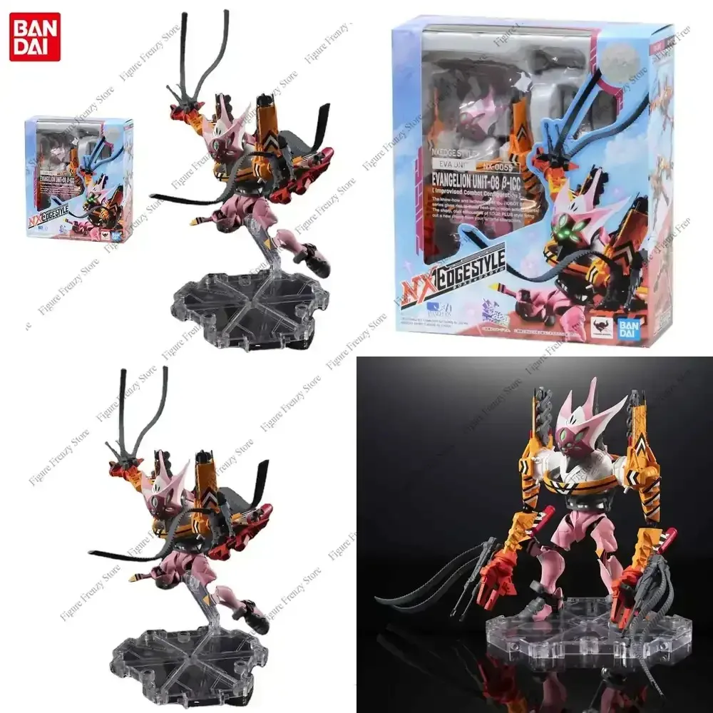 

Special Offer Bandai Neon Genesis Evangelion Figure Unit 08 Impromptu Combat Configuration Genuine Action Toy Figure for