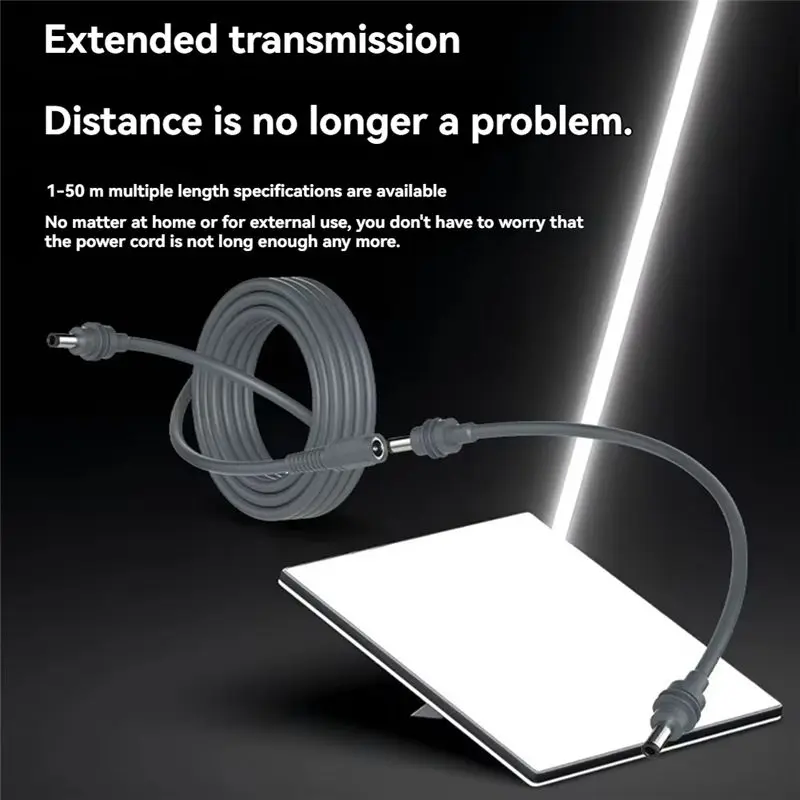 T23C For Starlink Mini DC Male To Female Adapter Cable Short Cable DC Power Extension Cable For Starlink Mini