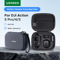 UGREEN Camera Bag for DJI Osmo Action 5 Pro/4/3 Sports Camera Carrying Case Protective Storage Bag Camera Accessories