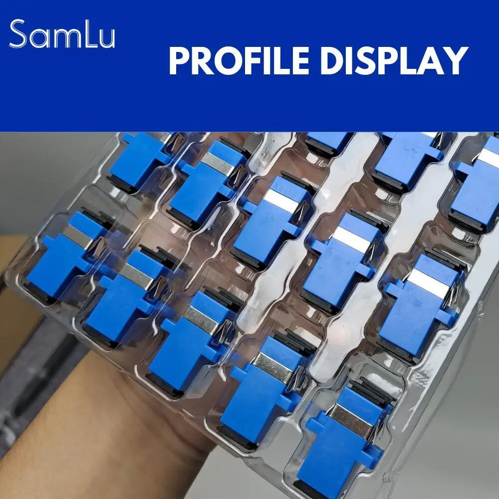 Adaptateur de connecteur de Fiber optique SC UPC, bride SC/UPC SM monomode Simplex SC-SC UPC coupleur conector fibra optica mуфта