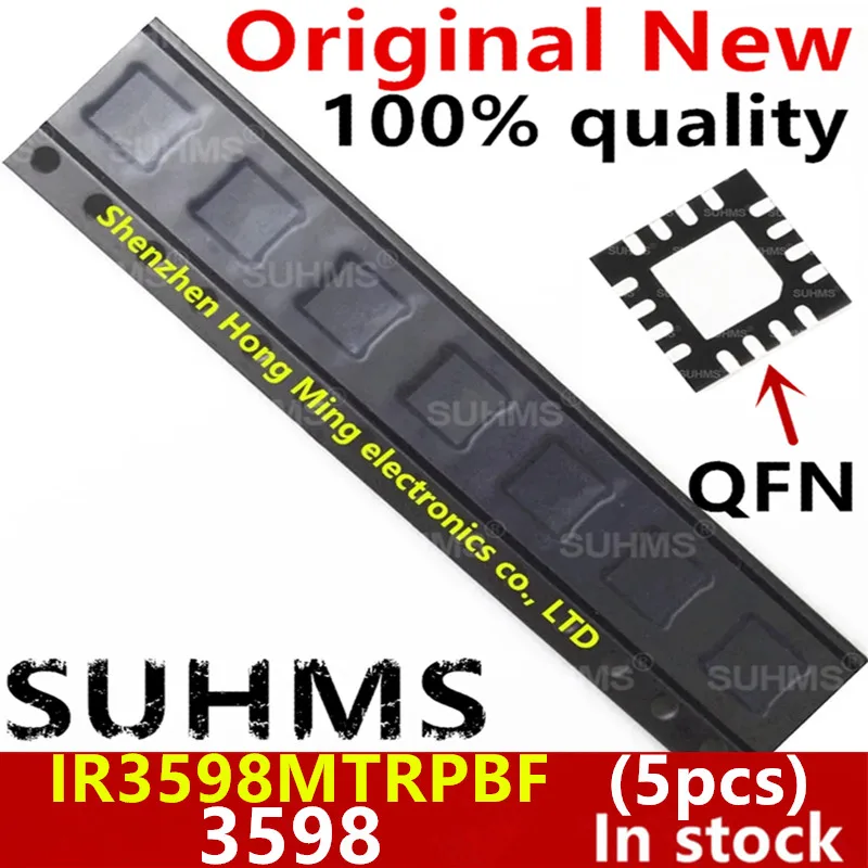 

(2-5piece)100% New IR3598MTRPBF IR3598 QFN-16