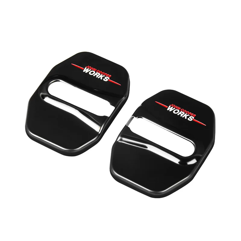 Cubierta de cerradura de puerta de coche, accesorio protector antioxidante para MINI COOPER R55/R56/R57/R58/R59/R60/R61/F54/F55/F56/F57/F60, 2 piezas