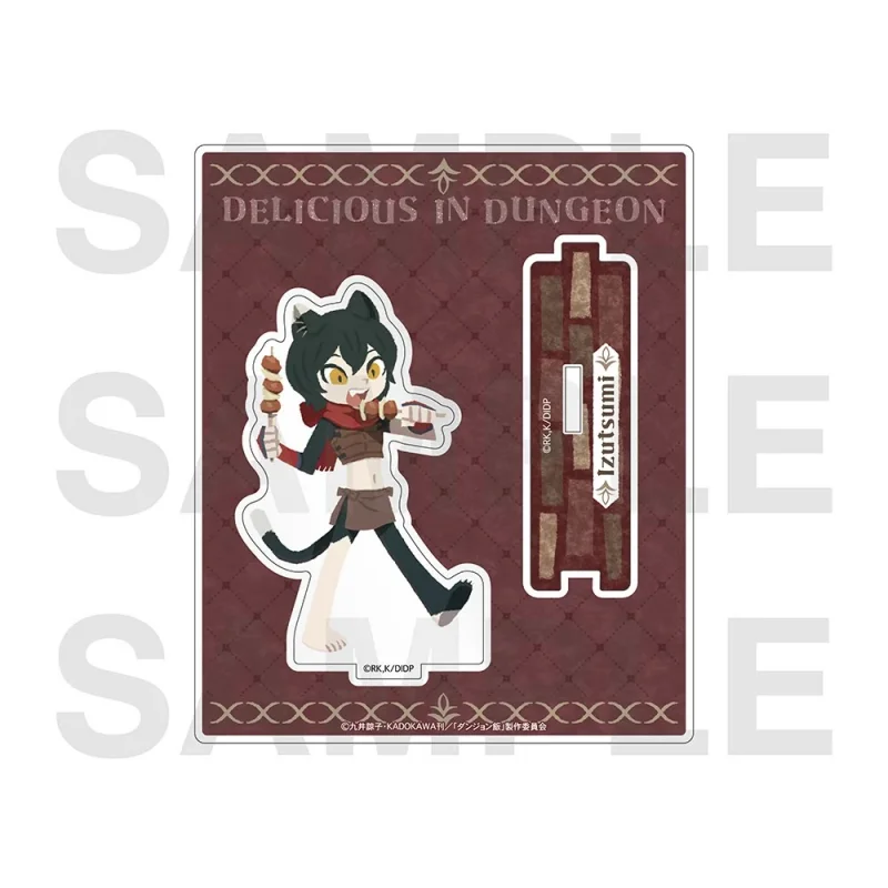15cm Acrylic Stand Delicious in Dungeon Laios Marcille Chilchuck Senshi Dungeon Meshi Cooking Character Keychain