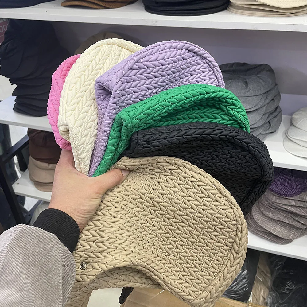 INS Korea Blogger Autumn Winter Candy Color Balaclava Cap Rose Red Warm Neck Cover Wrapped Head Cap Ear Protection Bomber Cap