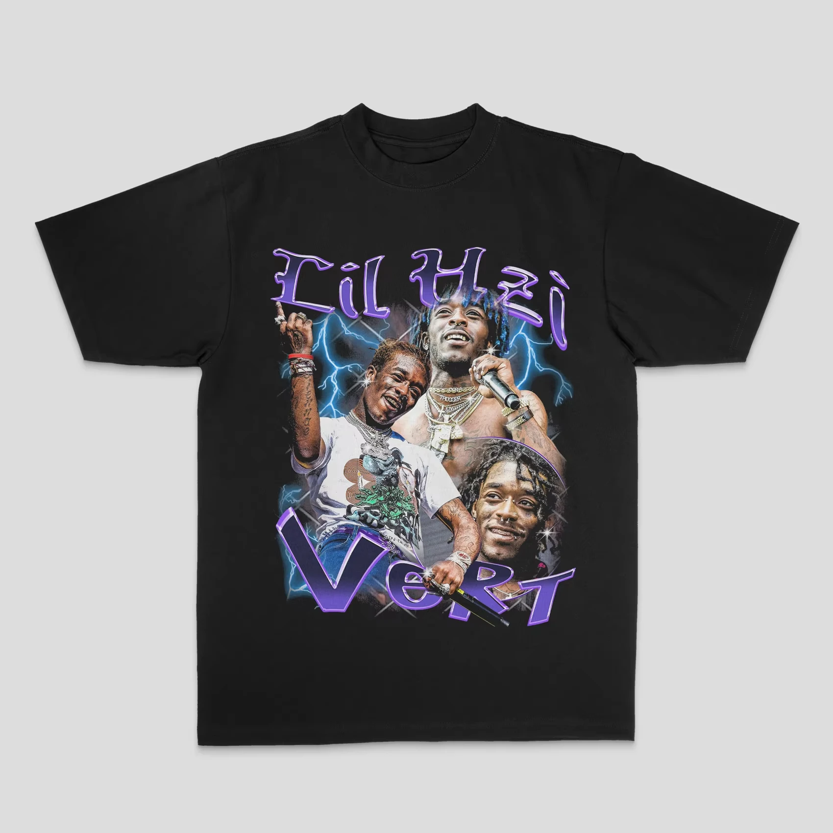 

European and American King Von Hip Hop Rock Rap Top High Street Sports Casual Loose Men's Women's T-Shirt Graphic T-Shirt
