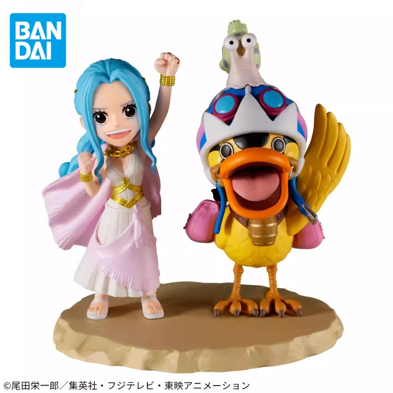 

Bandai оригинальный WCF ONE PIECE Log Stories Nefertari D.Vivi Karoo экшн-Фигурки игрушки для мальчиков девочек детей подарки на день рождения