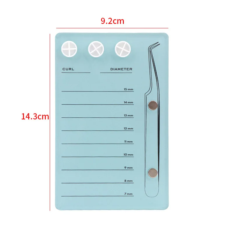 Magnetic Eyelash Suction Plate Holder Glue Pallet Acrylic Board Grafting False Lashes Extension Stand Pad Glue Ring Makeup Tools