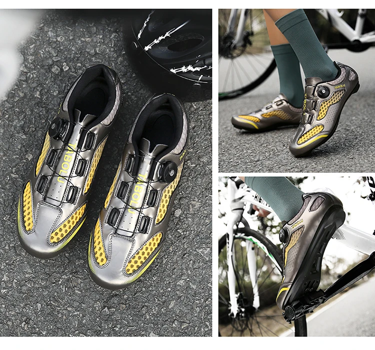 Fahrradschuhe, Atmungsaktive MTB-Schuhe für Herren und Damen, Rennrad-Sportschuhe, Flache Schuhe, Rennrad- und Mountainbike-Pedalschuhe – Detail 28