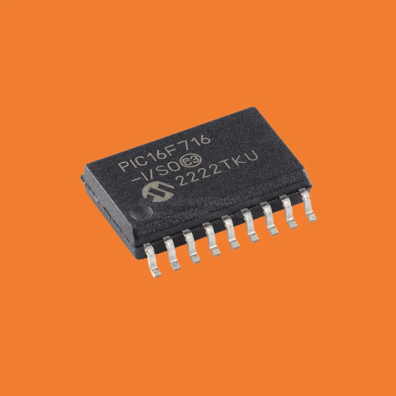10pcs/SMT PIC16F716-I/SO chip 8-bit flash microcontroller original SOP-18