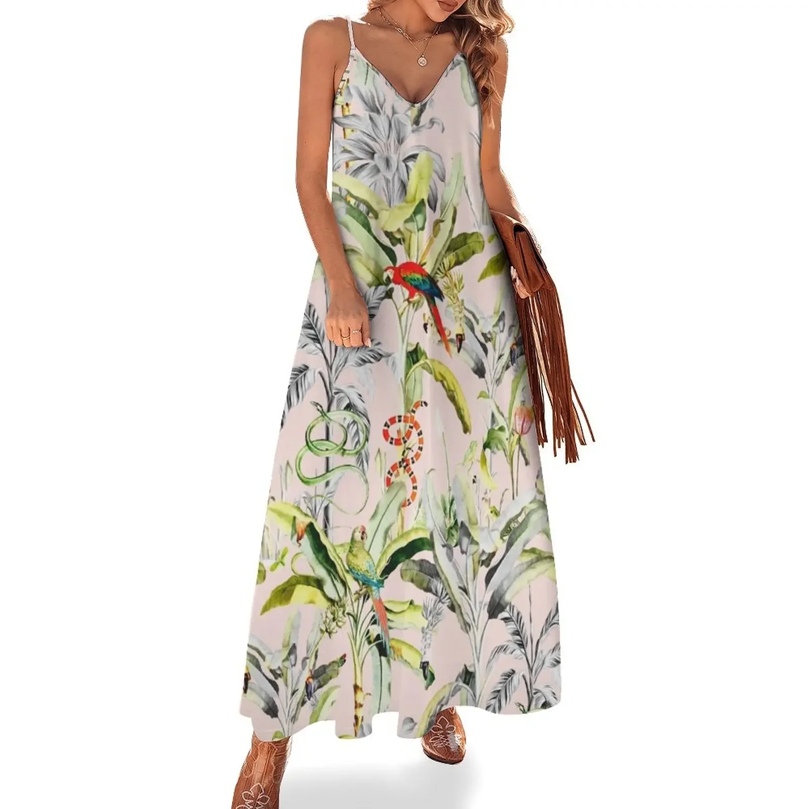 

AMAZON Sleeveless Dress summer dress for women 2025 prom dresses 2025 summer dress