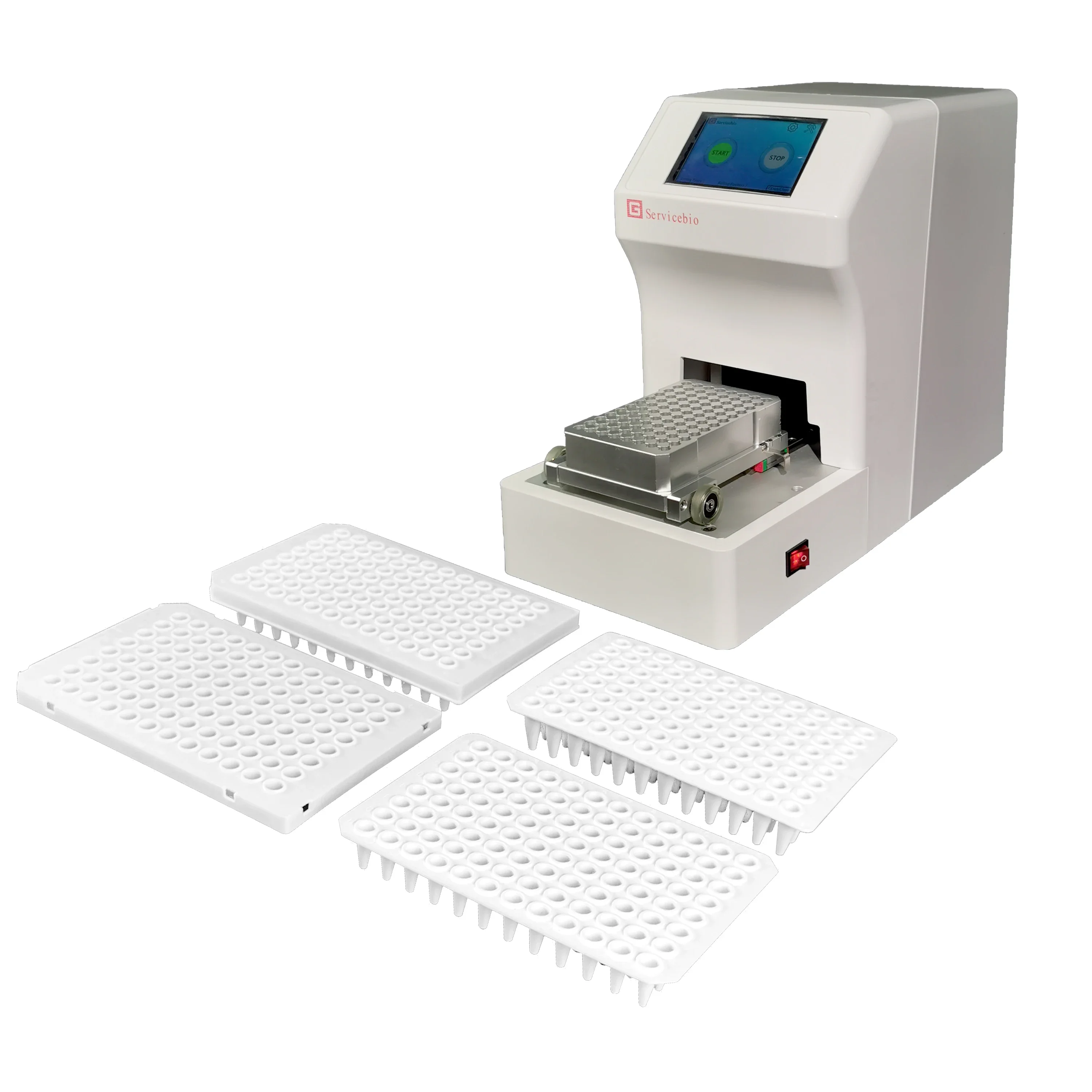

Factory Outlets 96-Well Plate Sealer Machine PCR Microplate Automatic Lab Sealing Equipment