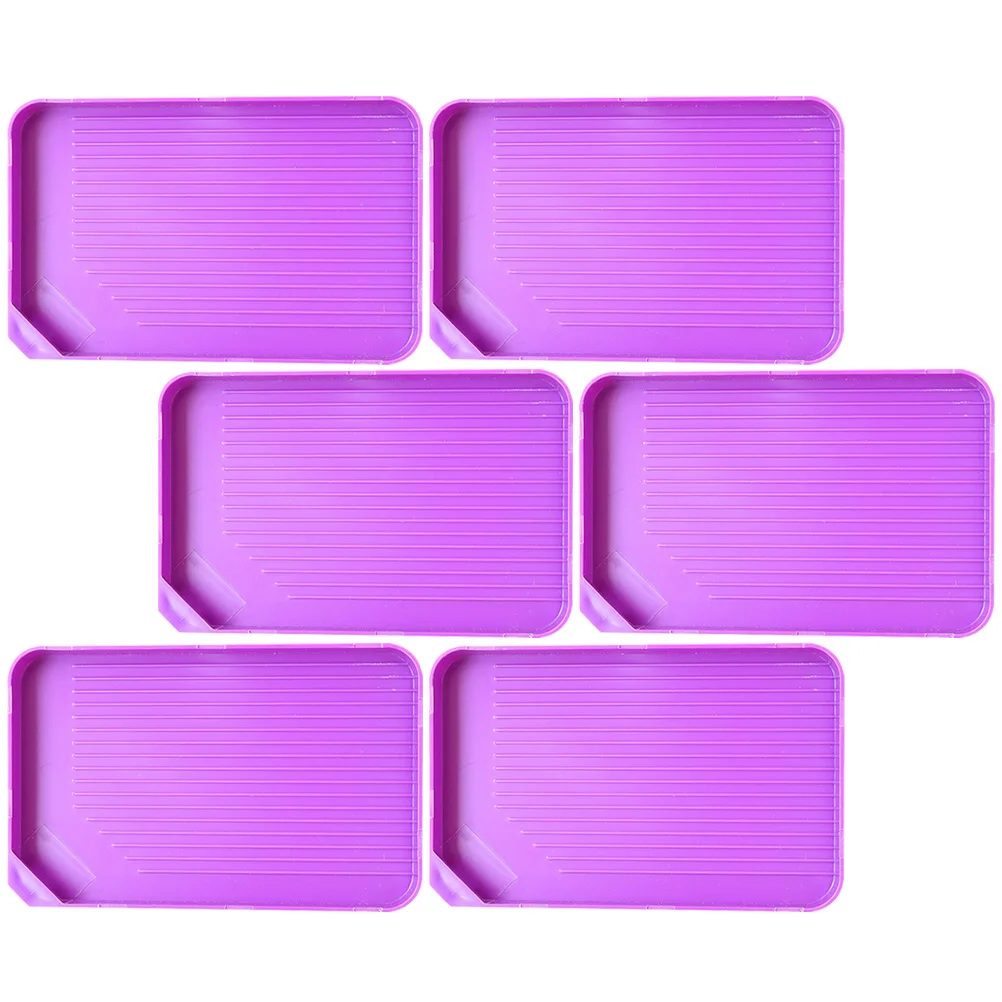 

6Pcs Rhinestone Sorting Trays Durable Bead Tray Organizer for Jewelry Making Crafts Diamond Art Accessories Rhinestone Tray