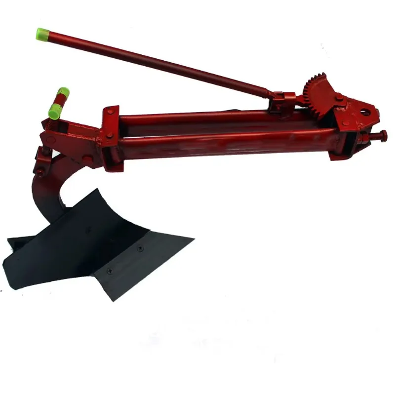 Walk-behind diesel engine tractor attachment agricultural tool furrow plough single-sided all-steel harrow turning cultivation