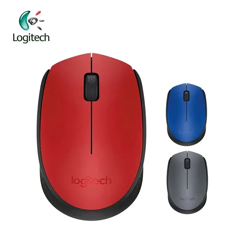 Logitech M170 M-Series Wireless MouseErgonomic Design Reduces Hand Fatigue, 2.4 GHz USB Mini Receiver, Multiple Color Options
