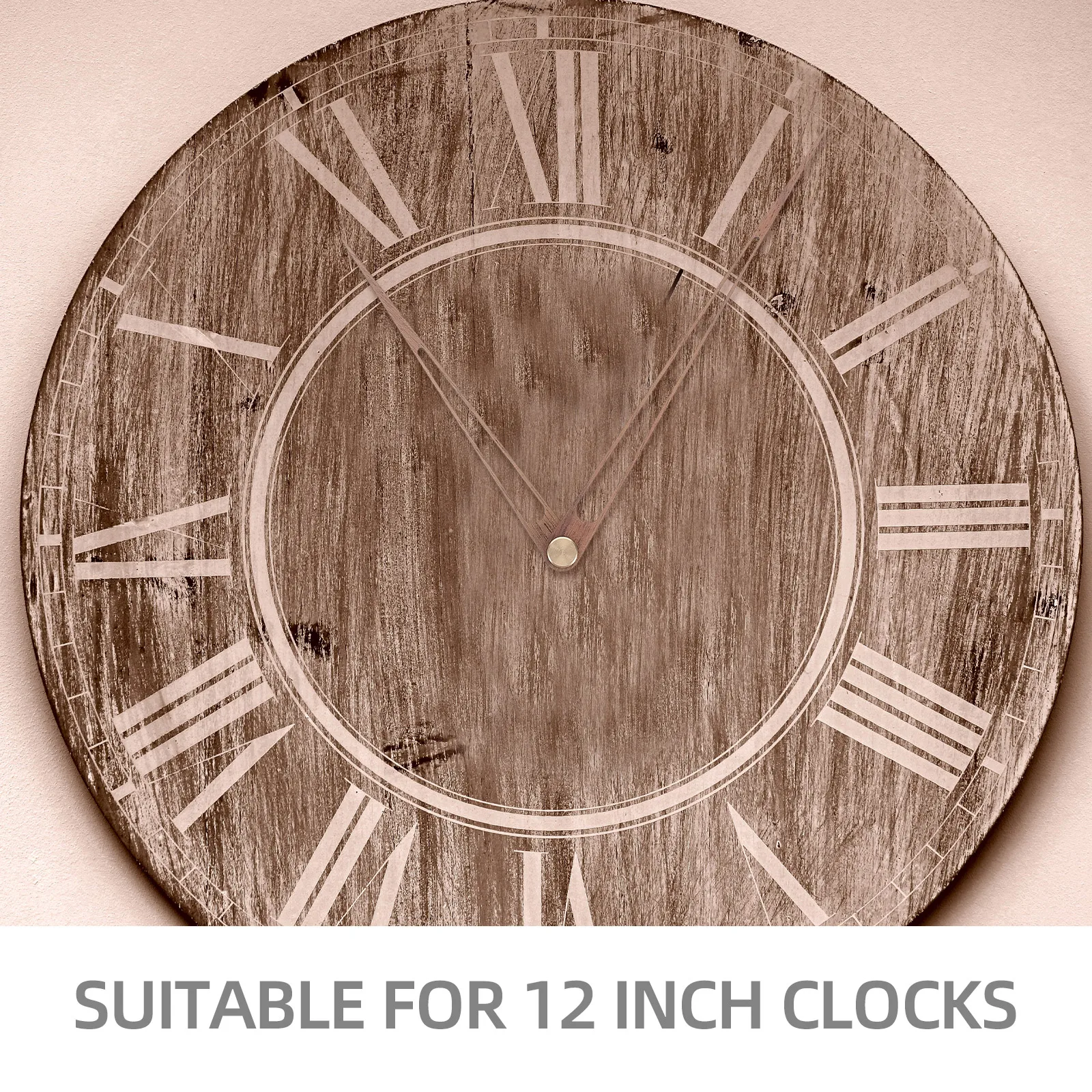 

5 Sets Wooden Clock Hands Kit DIY Repair Replacement Long Shaft Mechanism for Wall Clocks Personality Parts Movement