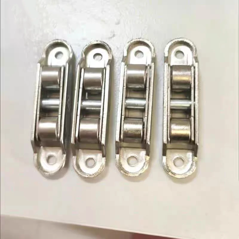 Poleas de ventana, herramientas de montaje de rodamiento silencioso, ruedas de aleación de Zinc, ranura en U, herrajes de pista de rodillo de puerta corredera de alta resistencia, 1-10 Uds.