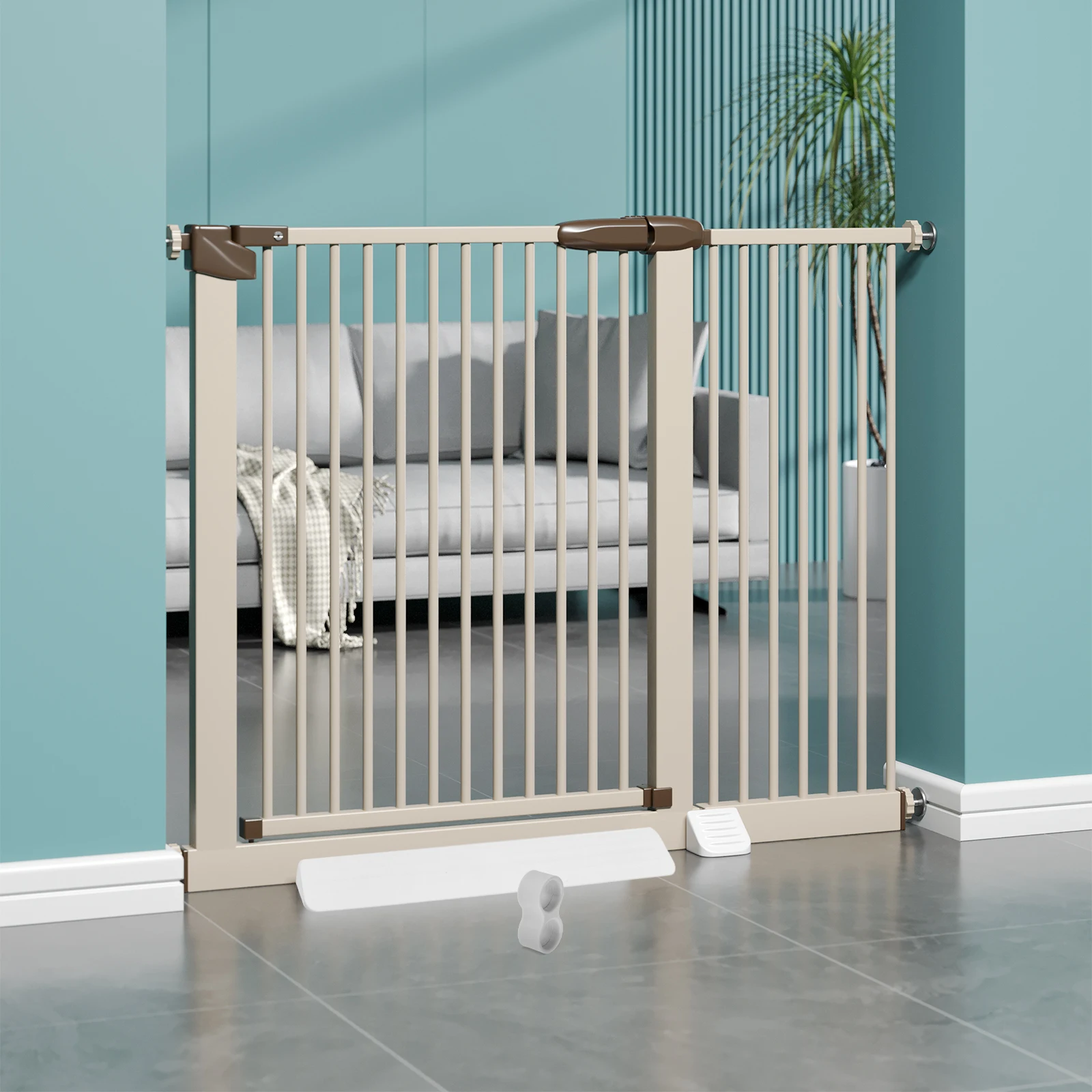 ตัวเชื่อมต่อเพลย์เพน ตัวล็อคพลาสติก คลิปยึดเพลย์เพนสำหรับเด็ก ชิ้นส่วนรั้ว ติดตั้งง่าย แข็งแรง อุปกรณ์เสริมสำหรับพื้นที่เล่น