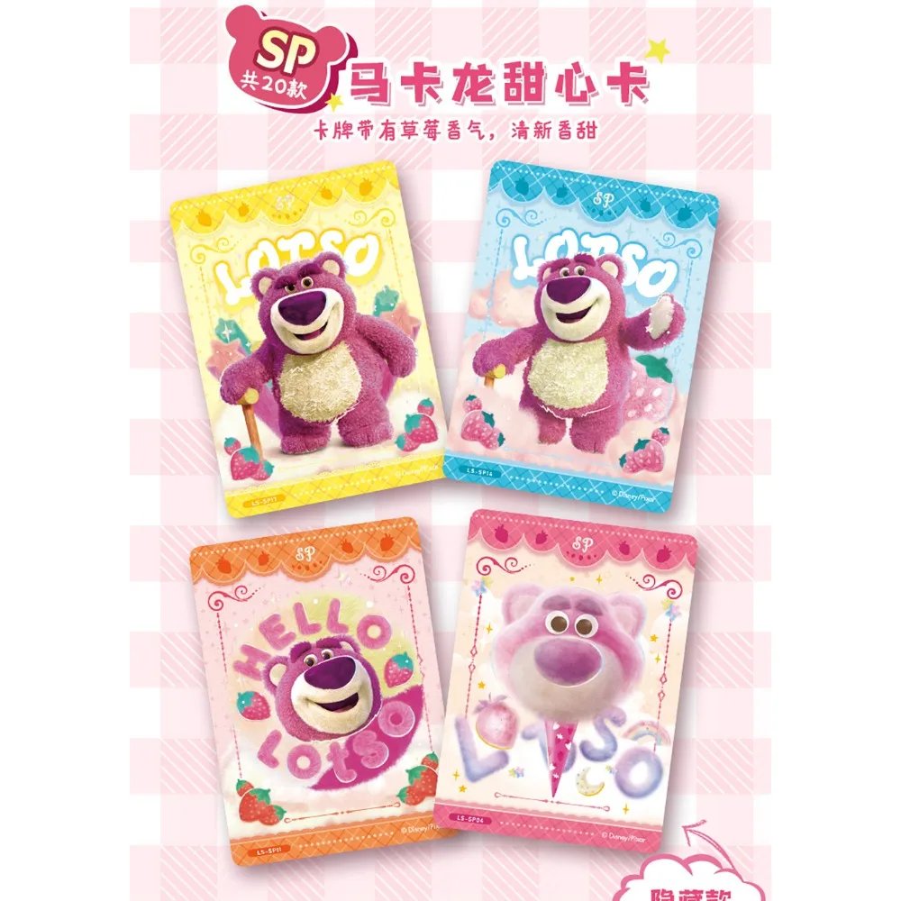 Новая карта.fun, натуральная коллекционная карта Lotso, американская детская анимация, фильм «История игрушек», креативные милые персонажи, редкая карта, подарок