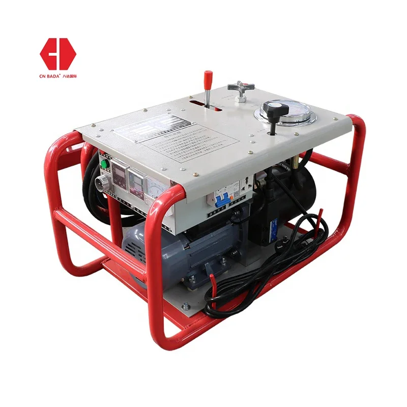 SHBD315 pvc upp PE hydraulic automatic orbital ss pipe butt welder butt fusion welding machine for hdpe pipe