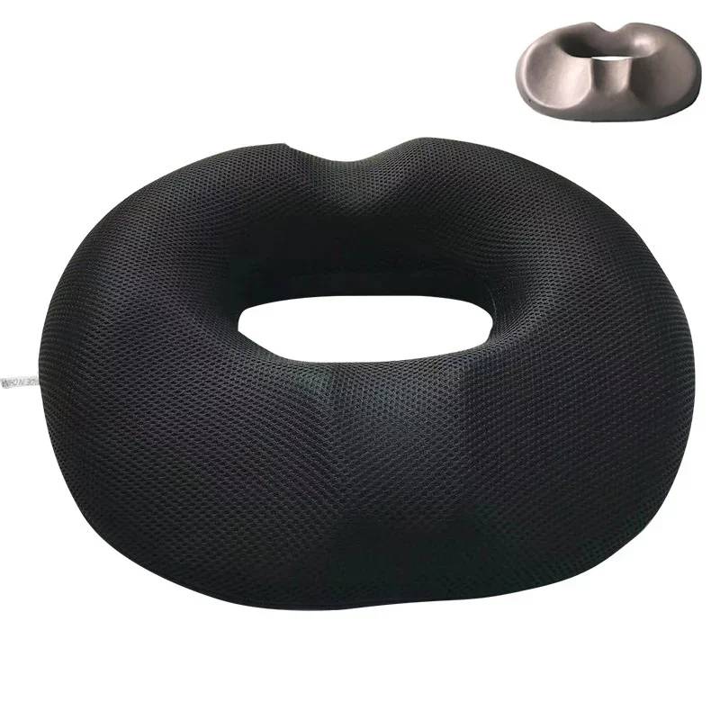 Man Hemorrhoid Prostate Health Care Seat Cushion  Removable and Washable Men Office Cushion Bamboo Charcoal Core Butt Cushions