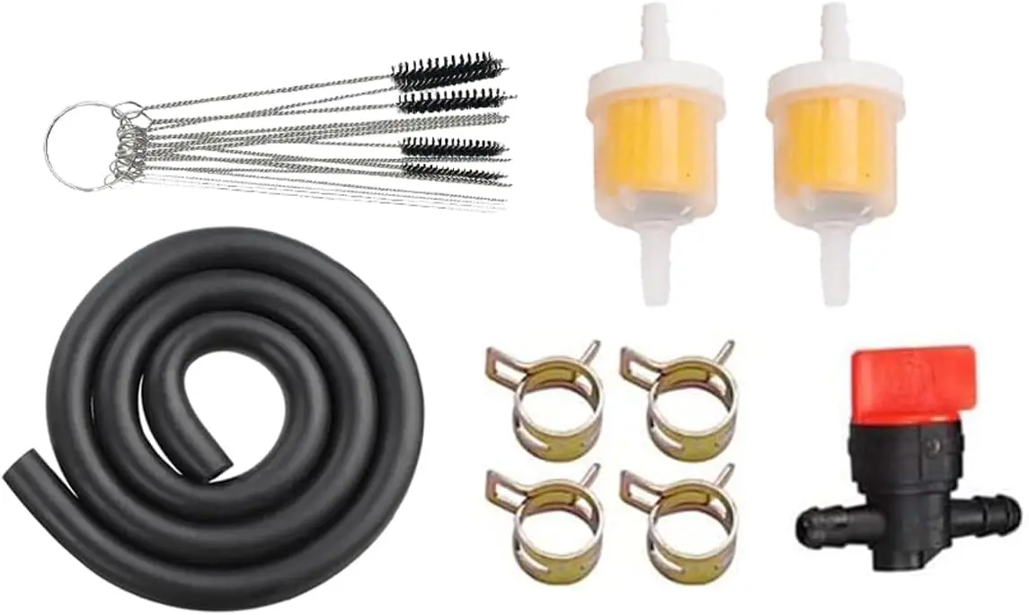 Lawn Mower Fuel Tank & Fuel Cap Assembly for 532184900 532109202 184900 Fit for Husqvarna, Poulan, Roper, Craftsman, Weed Eater,