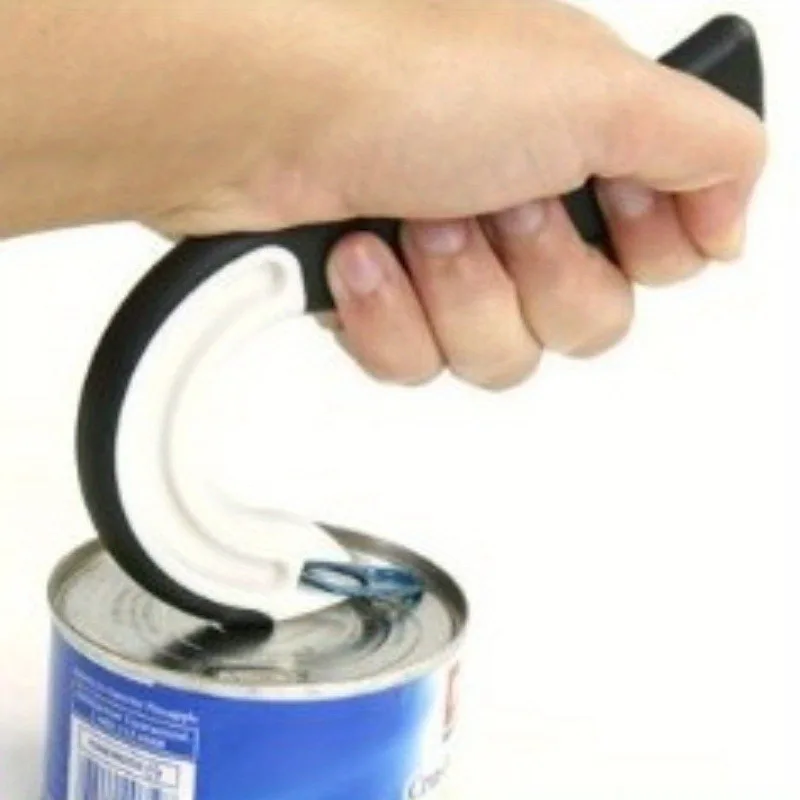 1pc, Can Opener, Hook Shaped Can Opener, Must-have Household Kitchen Bottle Opener, Can Openning Tool For Every Household