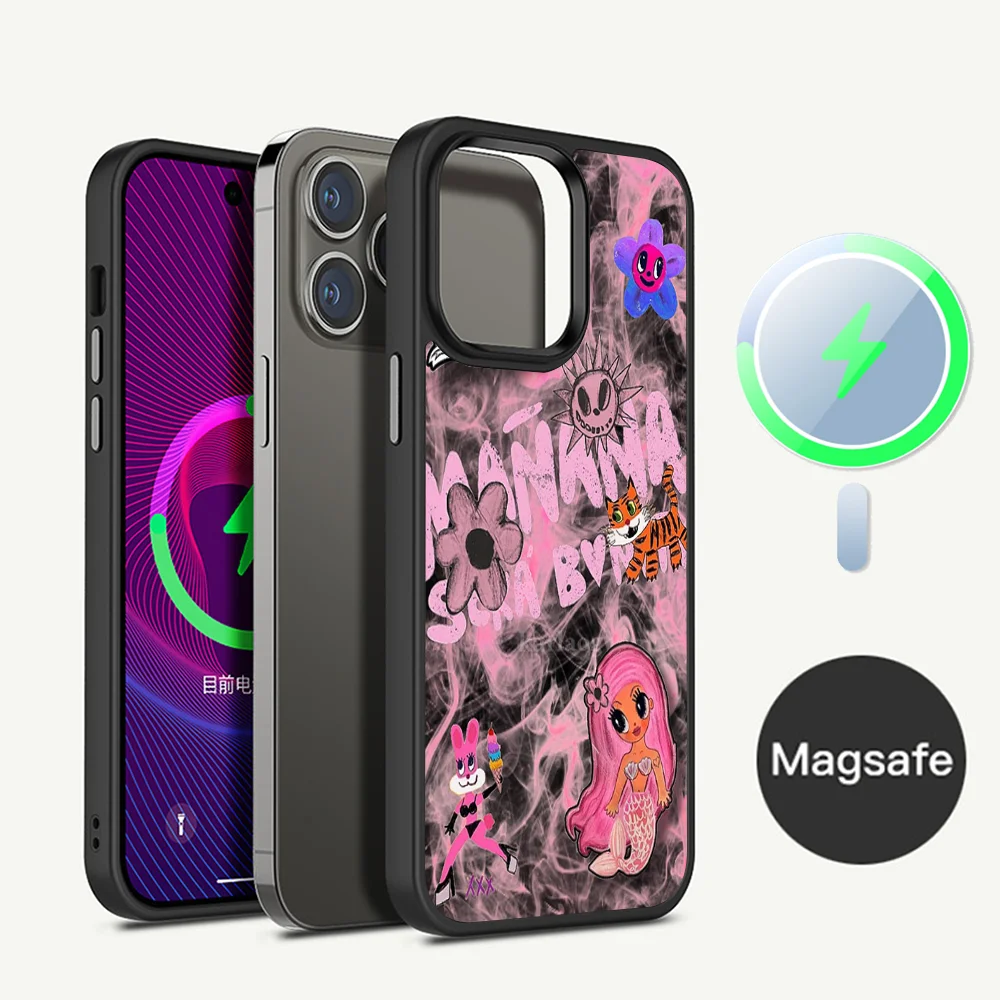 

Karol G Manana Sera Bonito For iPhone 15 Pro Max Case 14 Plus 13 12 11 Magesafe Magnetic Wireless Charge Cover