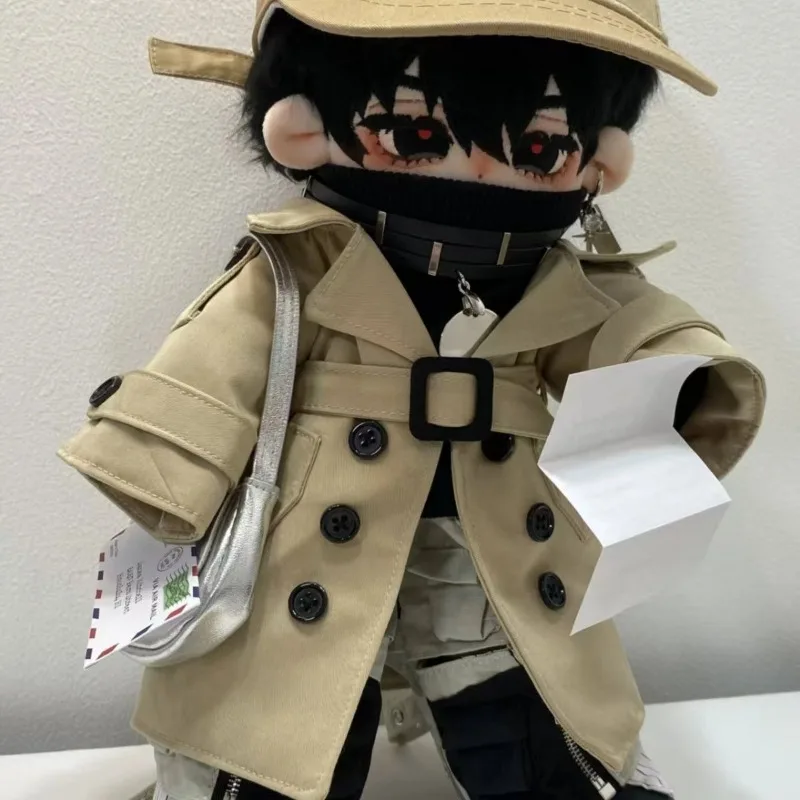 

30cm cotton doll clothes, British style super cool windbreaker jacket